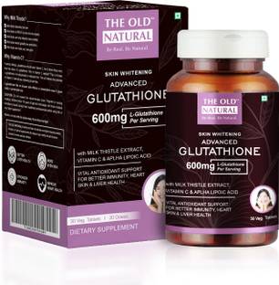 The Old Natural Advance Glutathione with Vitamin C & E, Biotin Tablets