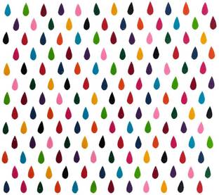 Comet Busters Basic Tear Drop Multicolor Velvet Bindis (7mm) (BIN1734) forehead Multicolor Bindis