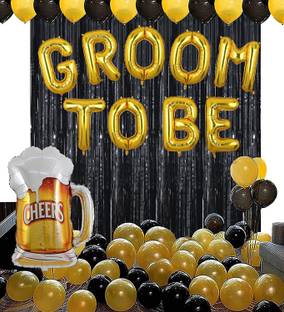 party assets Groom To Be Balloons Decoration