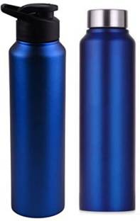 Unicus Single Walled Sports Stainless Steel Water Bottle Combo Set 1000 ml Bottle
