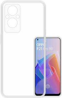 NIMMIKA ENTERPRISES Back Cover for Oppo F21s Pro 5G(Soft and flexible material | Transparent design | Lightweight and slim)
