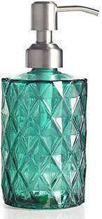 am group dispenser Glass Bathroom Set