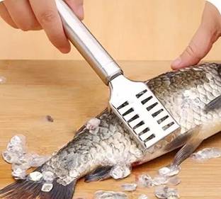 Panth Wholesaler Fish Scale Remover Stainless Steel Fish Scaler