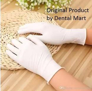 DM India -Latex Surgical Gloves Medical Grade Hand Protection Rubber Glove for Hospital, Clinic, Sanitary & Kitchen Latex Examination Gloves