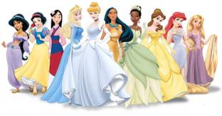 Poster Disney Princess Photo Postser sl348 (Wall Poster, 13x19 Inches, Multicolor) Fine Art Print