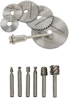 Digital Craft Rotary Tool Kit Mini Bit 3.2mm with 105pc Rotary Tool Set 6pc Circular Saw Blade Rotary Tool