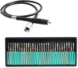 Digital Craft Rotary Tool Kit Mini Bit 3.2mm30Pc Diamond Burs 6pc HSS Rotary Burs Rotary Tool