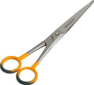 MAHSON 7 Inches Resharpening Professional Salon Barber Hair Cutting Scissors for Hair cutting Men Women, Scissors for Beard and Mustache Styling Trimming High Quality Scissors