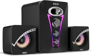 Akai Zest MS2222 2.1 Channel Wired Gaming ,PC Speaker with Subwoofer, 22 W Laptop/Desktop Speaker