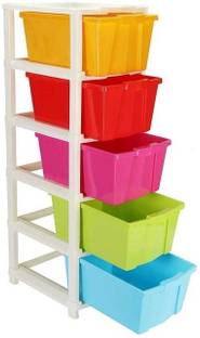 Pinkwhale 5 Compartments Plastic Multi Purpose