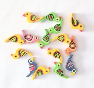 क्राफ्ट अफेयर Sparrow wooden Beads