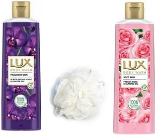 LUX Black Orchid Fragrance +, French Rose Fragrance Bodywash