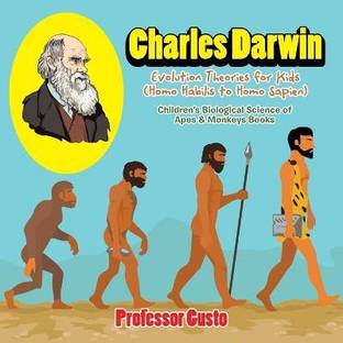 Charles Darwin - Evolution Theories for Kids (Homo Habilis to Homo SAP