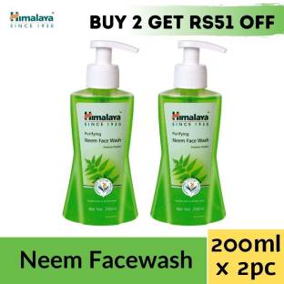 HIMALAYA NEEM FACE WASH BEST DEAL (200MLX2) Face Wash