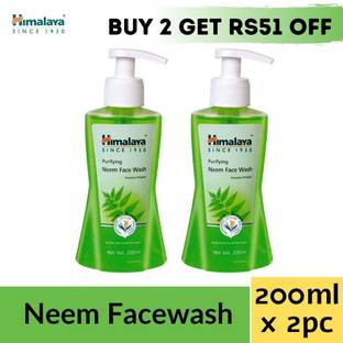 HIMALAYA NEEM FACE WASH BEST DEAL (200MLX2) Face Wash