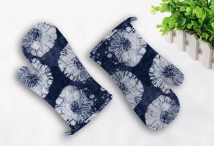 OASIS Blue Cotton Kitchen Linen Set