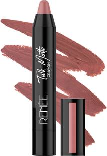 Renee Talk Matte Crayon - Nude Roar, Hydrating & Long-Lasting Matte Lip Color
