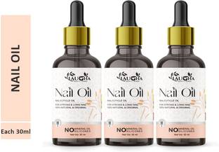 Laugha Nails Strong Oil For Cuticle Care, Nail Growth & Strength yellow