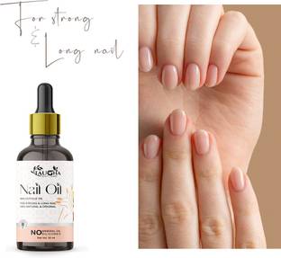 Laugha Nails Strong Oil For Cuticle Care, Nail Growth & Strength yellow