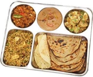 SAKHUJA TRADERS BHOJAN THAL/PLATE 1 PCS WITH HEAVY MIRROR POLISH Dinner Plate