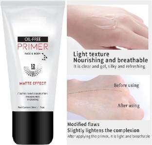 tanvi27 OIL FREE PRIMER FACE & BODY OIL FREE GEL PRIMER Primer  - 30 ml