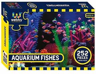 Lattice Aquarium Fishes Jigsaw Puzzle for boys and girls