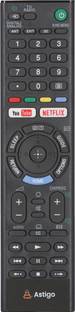 astigo RM-L1370 Remote Control Compatible for LCD LED TV with YouTube & Netflix button  LED Sony Remot...