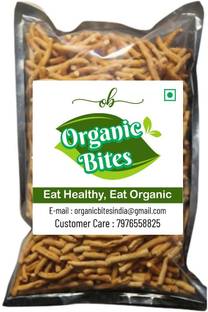 Organic Bites Rajasthani Khokha Sev | Jadi Sev | Namkeen Snacks