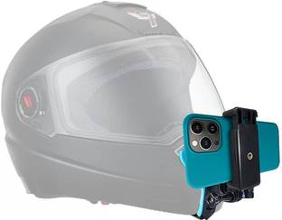 Adofys Motorcycle Helmet Chin Strap Mount with Mobile Clip & Screw attachments Strap