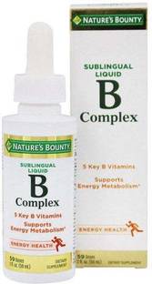 Nature's Bounty B - Complex Sublingual Liquid - 2 Oz