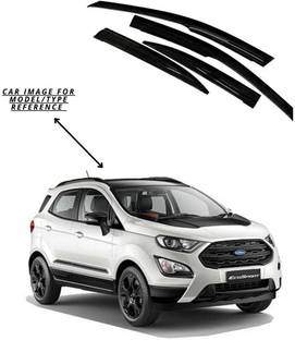 KRISHNA AUTO For Non-convertibles Front, Rear Wind Deflector