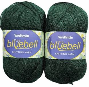 JEFFY Vardhman Bluebell Hand Knitting Wool & Art Craft Yarn, Shade -66, 600gm