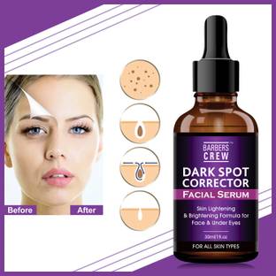 Barbers Crew Dark Spot Remover Serum| Brightening & Lightening | Pimple Marks | Acne Scars