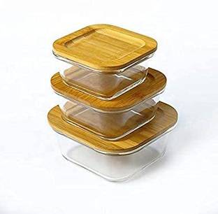 SesRegal Different size 3 Containers Lunch Box (2000 ml) 3 Containers Lunch Box