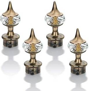 Protex Curtain bracket single diamond antique colour pack of 4 pcs Curtain Hook