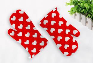 OASIS Red Cotton Kitchen Linen Set