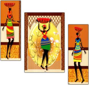pnf Poster And Frame Modern Abstract Art MDF | Best Gifting Option For Home Decor Digital Reprint 12 inch x 9 inch Painting