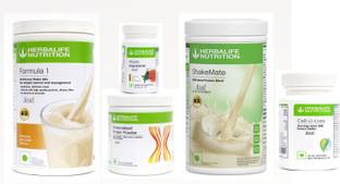 HERBALIFE Formula 1 Shake Banana+Protein 200G+ Afresh Tulsi+Cell U Loss + Shakemate Protein Shake