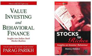 Value Investing & Behavioral Finance + Stocks To Riches: Insights On Investor Behaviour (Set Of 2 Books)