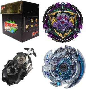 BLADEKING BEYS Random Booster B175 Lucifer The End + B176 Hollow Deathscyther + DB launcher L/R