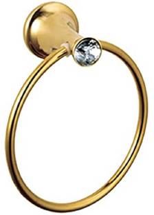 KYOTO GOLD TOWEL RING / HOLDER FOR BATHROOM GOLD Towel Holder