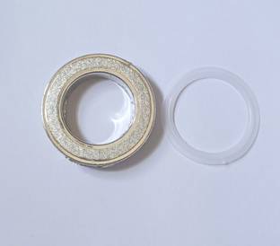 DS Creations White Curtain Rings