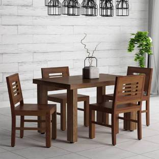 Kendalwood Furniture Solid Wood 4 Seater Dining Set