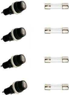 Ovicart With 250V Fast 15A Glass Fuse (Pair of 4) Electrical Fuse