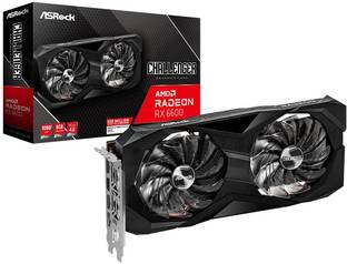 ASRock RX6600 CLD GDDR6 8 GB AMD Radeon Chipset 128 bit 1626 MHz Graphics Card