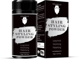 UrbanMooch Hair Volumizing Powder Wax Strong Hold | Matte Finish | 24 hrs Hold- Hair Volumizing Powder Wax Strong Hold | Matte Finish | 24 hrs Hold- Strong Hold Hair Volumizer hair wax styling powder