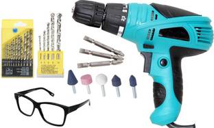 Digital Craft Electric Screw Driver Cum Drill Machines With Screw Driver Bits Pistol Grip Drill