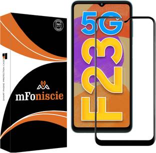 mFoniscie Edge To Edge Tempered Glass for Samsung Galaxy F23 5G, Samsung Galaxy F13, Samsung Galaxy F23