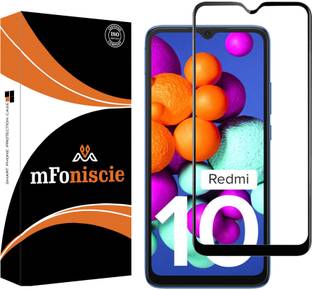mFoniscie Edge To Edge Tempered Glass for Redmi 10
