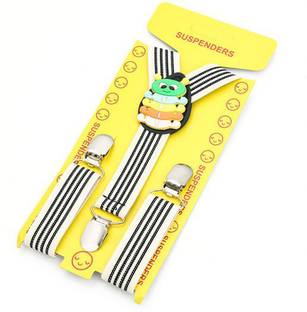FASHIONIO Y- Back Suspenders for Boys